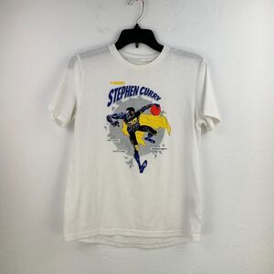 Under Amour Tshirt Kids L White The Amazing Stephen Curry Loose Fit‎ Basketball